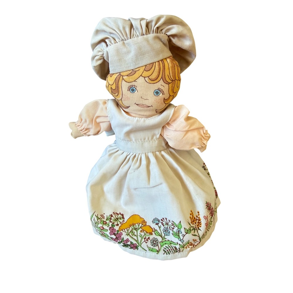 Vintage Avon Country Kitchen Doll Sachet Scent Home Chef Mom Made Hong Kong
